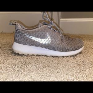 CUSTOM Gray Nike Roshe